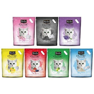 Cát tái sử dụng - Cát thủy tinh Kitcat cho mèo túi 5L