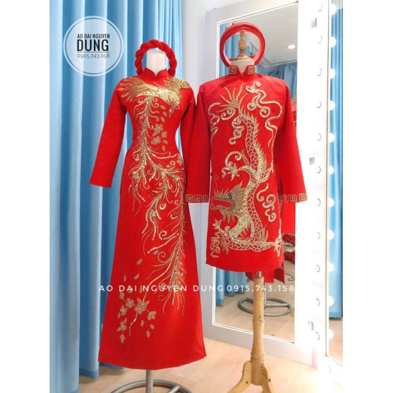 Áo dài cặp cao cấp