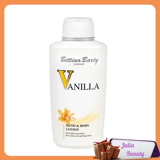 Sữa Dưỡng Thể Freeship Dưỡng Thể Vanilla Hand And Body Lotion Của Bettina Barty 500 ML - Julia Beauty - Sp36 thumbnail