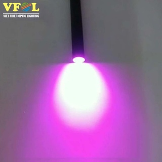 Sợi quang có vỏ bọc đen đường kính lõi 8mm, vỏ 10mm - Làm chiếu sáng, hiệu ứng sao bể bơi, đèn trên sàn,í đèn trang trí