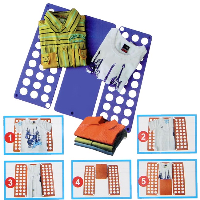Dụng cụ gấp quần áo Clothes folder loại nhỏ