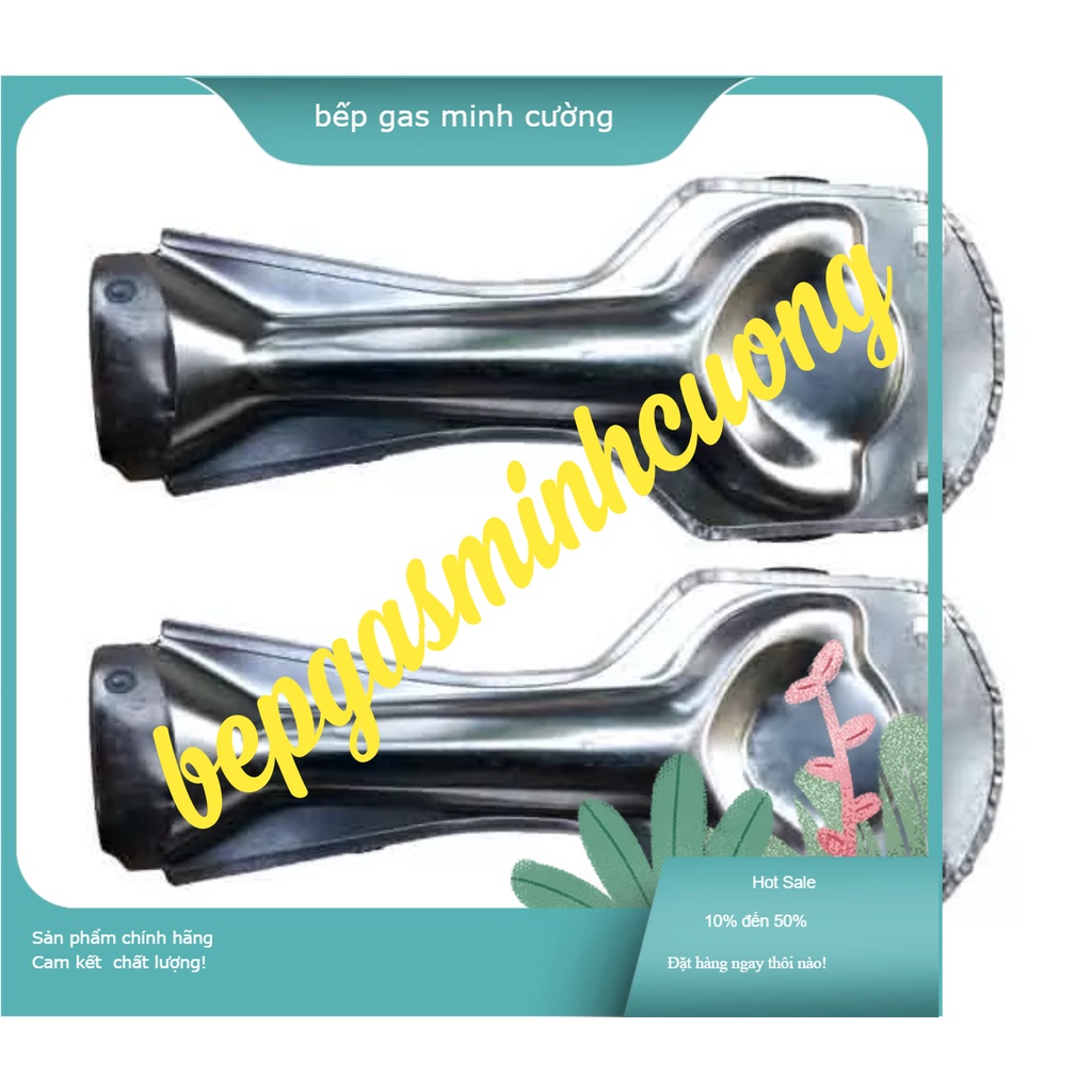 Điếu inox bếp gas dương - 2 cái