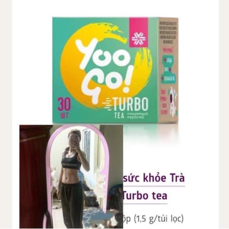 Trà thảo mộc YooGo TurboTea siberian - Trà thải mỡ thừa giảm cân