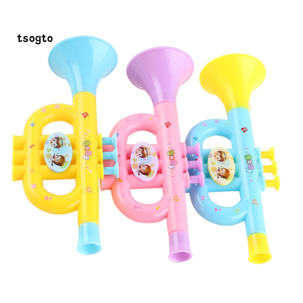 1 Kèn Trumpet Nhiều Màu Đồ Chơi Giáo Dục Cho Bé