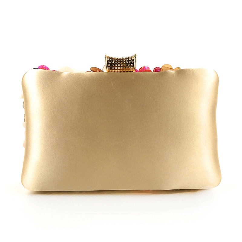 Ví Cầm Tay Đính Hạt Kim Sa Sang Trọng Dành Cho Nữ