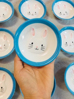 Đĩa sứ cà rốt cute cho bé ăn dặm