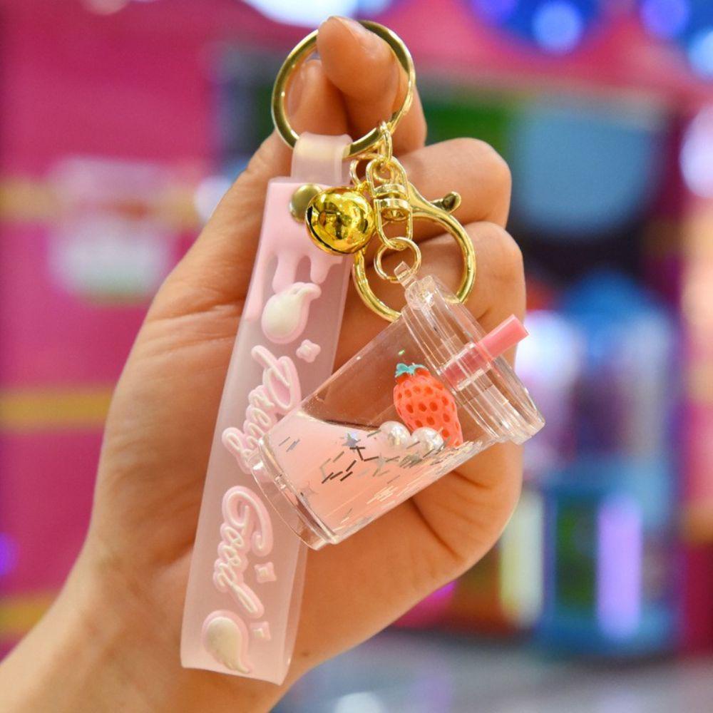 [COD] Móc Khóa Xe Hơi / Chìa Khóa Di Chuyển Dầu Cát Chảy Hình Trái Cây Thời Trang