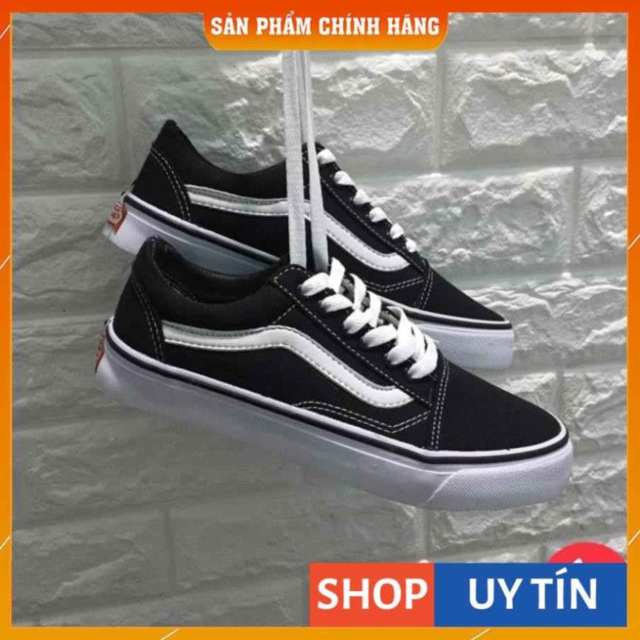 [ Hàng Cao Cấp] - Giày Thể Thao Old Skool Black + Red - Có Video Quay Thật | BigBuy360 - bigbuy360.vn