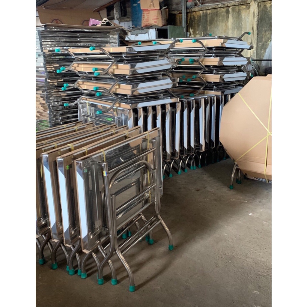 Bàn vuông inox giá rẻ
