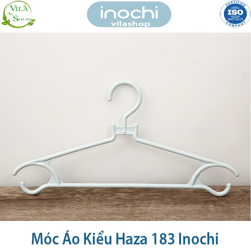 [ Set 10 ] Móc Treo Quần Áo, Móc Quần Áo  Đa Năng Hara 183, Móc Treo Quần Áo Người Lớn Nhựa Cao Cấp Inochi