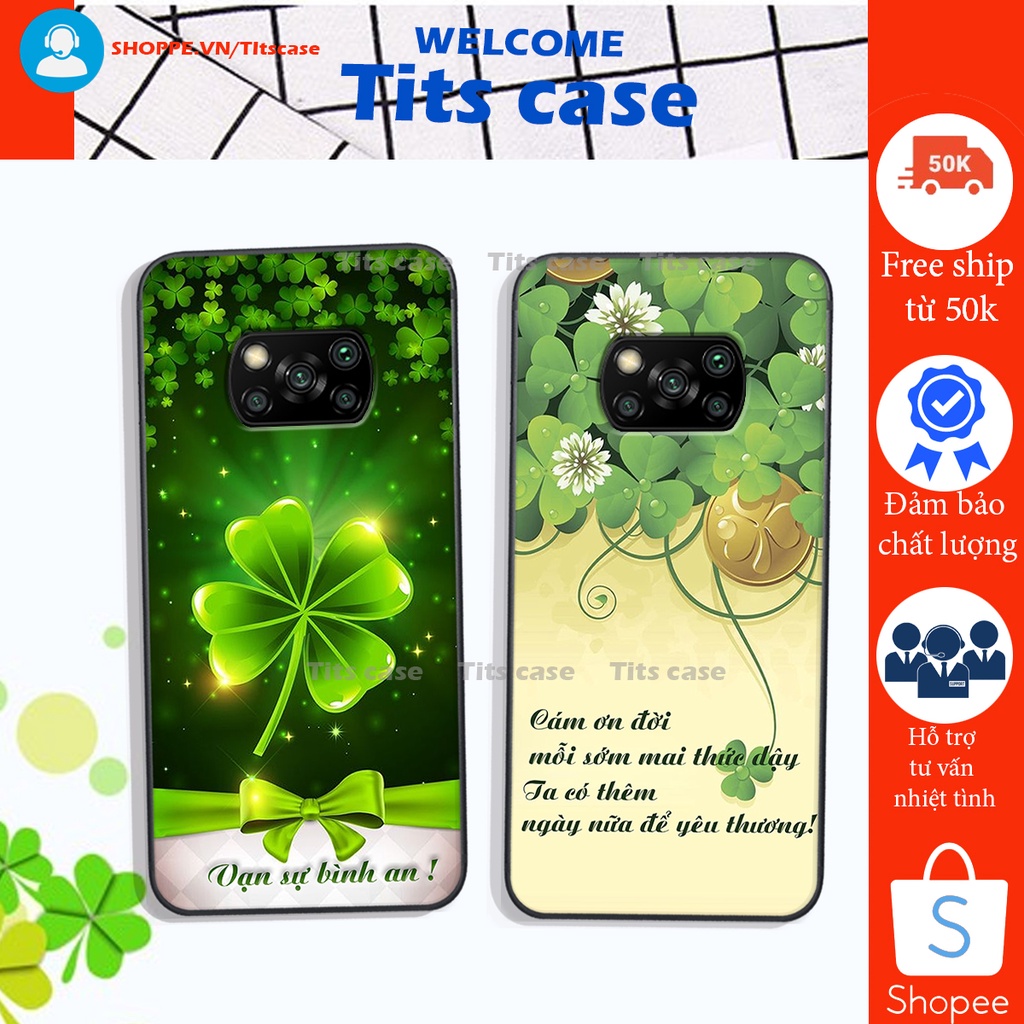Ốp lưng  Xiaomi POCO X3 / X3 NFC / X3 PRO in hình thiên nga,hoa may mắn, đặc sắc ĐỘC - LẠ - BỀN