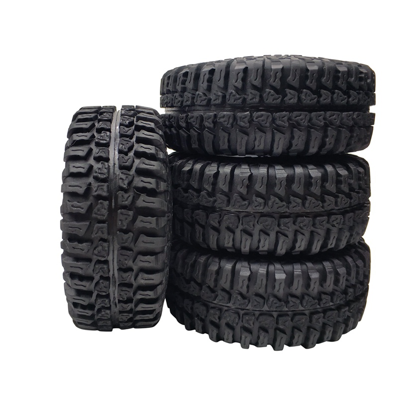 Set 4 Bánh Xe Cao Su 100MM 1.9 Dành Cho Xe Đồ Chơi 1 / 10 RC Axial SCX10 90046 AXI03007 Traxxas TRX4 D90 Tamiya CC01