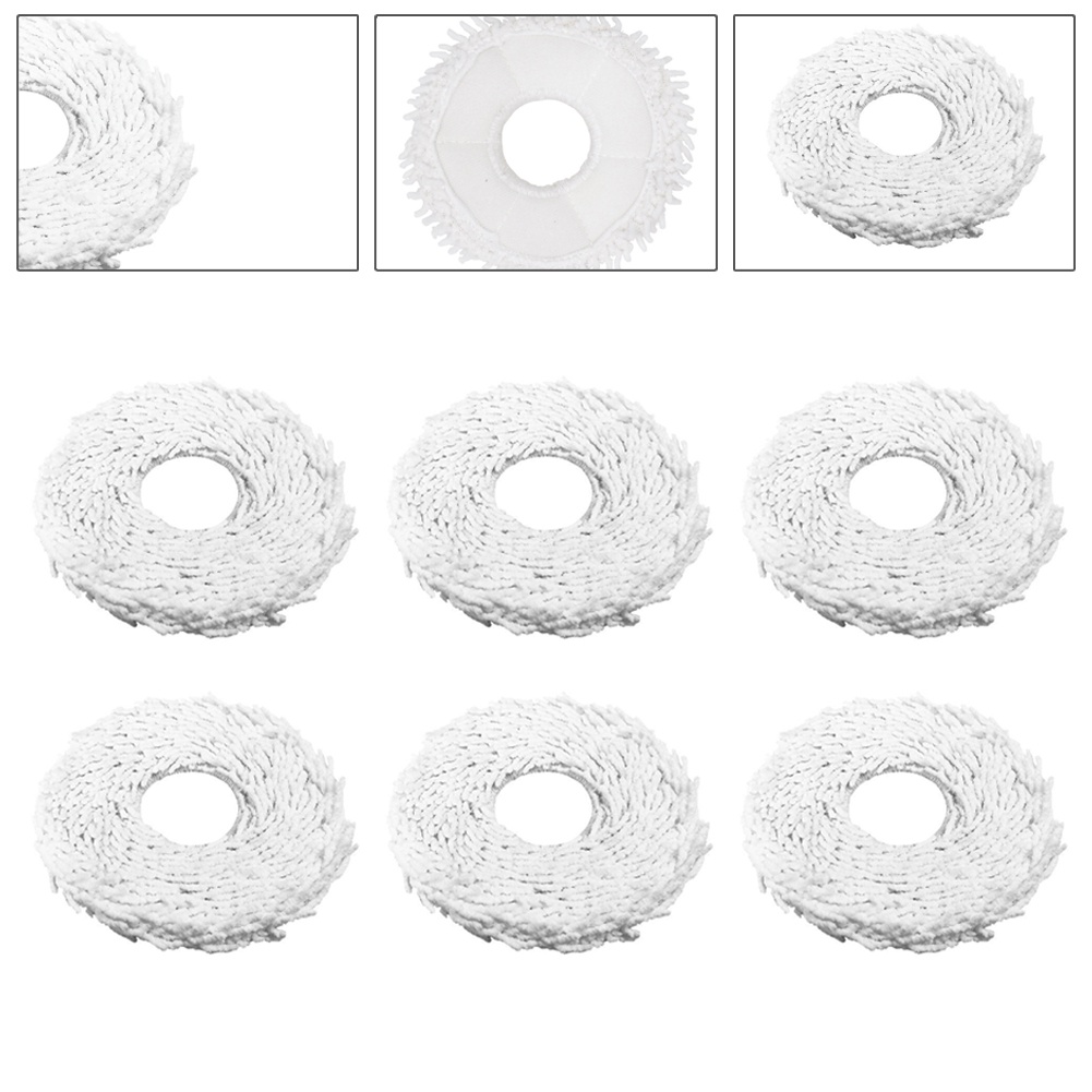 Bộ 5 Miếng Vải Lau Nhà Tự Làm Sạch Cho Bot W10 &amp; W10 Pro