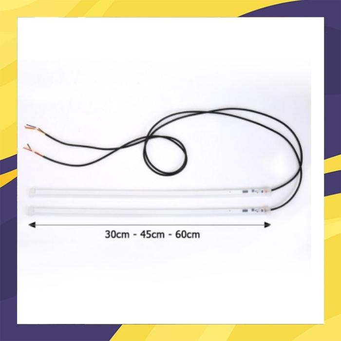 [Combo] 2 Dây Led Mí Xi Nhan Chạy Đuổi Kiểu Dáng AuDi Dùng Cho Ôtô Và Xe Máy