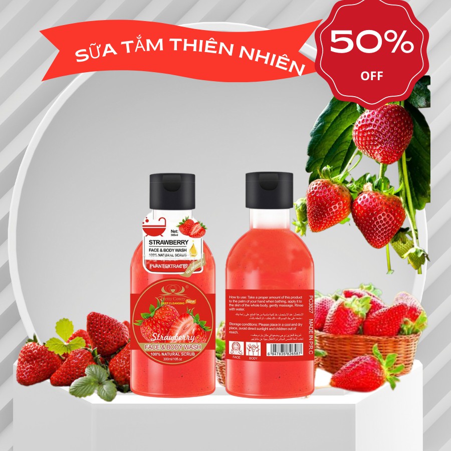 Sữa tắm Pretty Cowry- Hương thơm từ trái cây tự nhiên | BigBuy360 - bigbuy360.vn