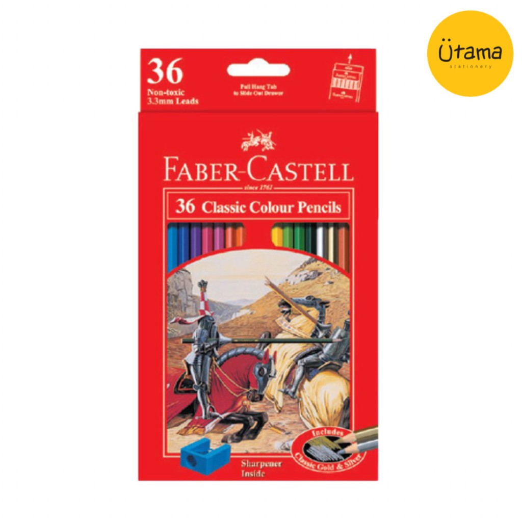 Màu Sắc Bút Chì Faber Castell Classic 36 Màu