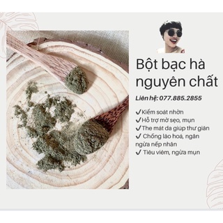 Bột bạc hà nguyên chất- dưỡng da thuần chay