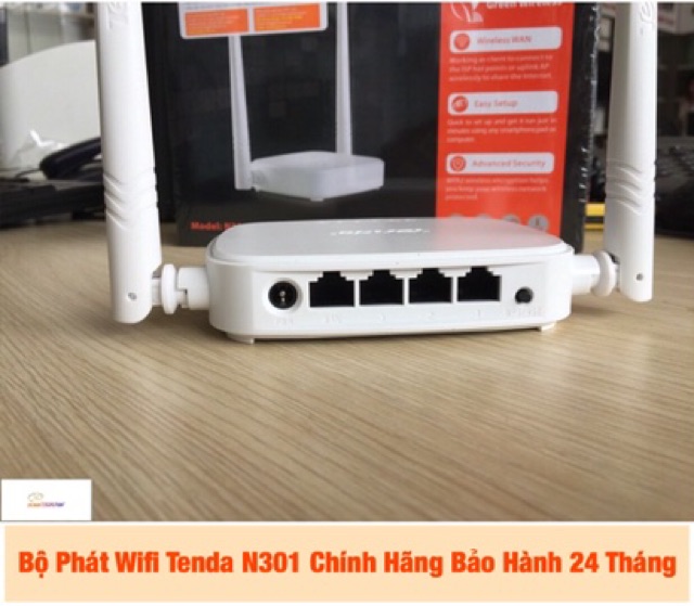 Bộ phát wifi TENDA N301 2 râu