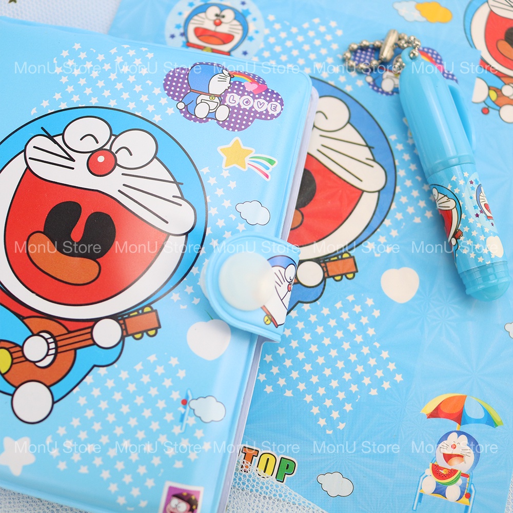 Sổ tay kèm bút DORAEMON DOREMON dễ thương cute MON0013