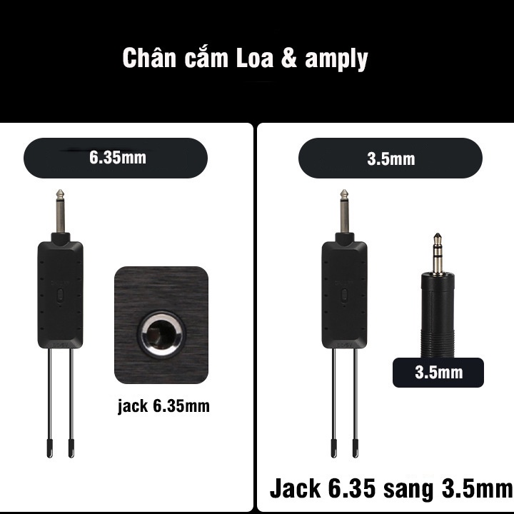 Bộ micro không dây Ontekco Mv02 chạy loa kéo, âm ly, dàn loa hát karaoke chuyên nghiệp