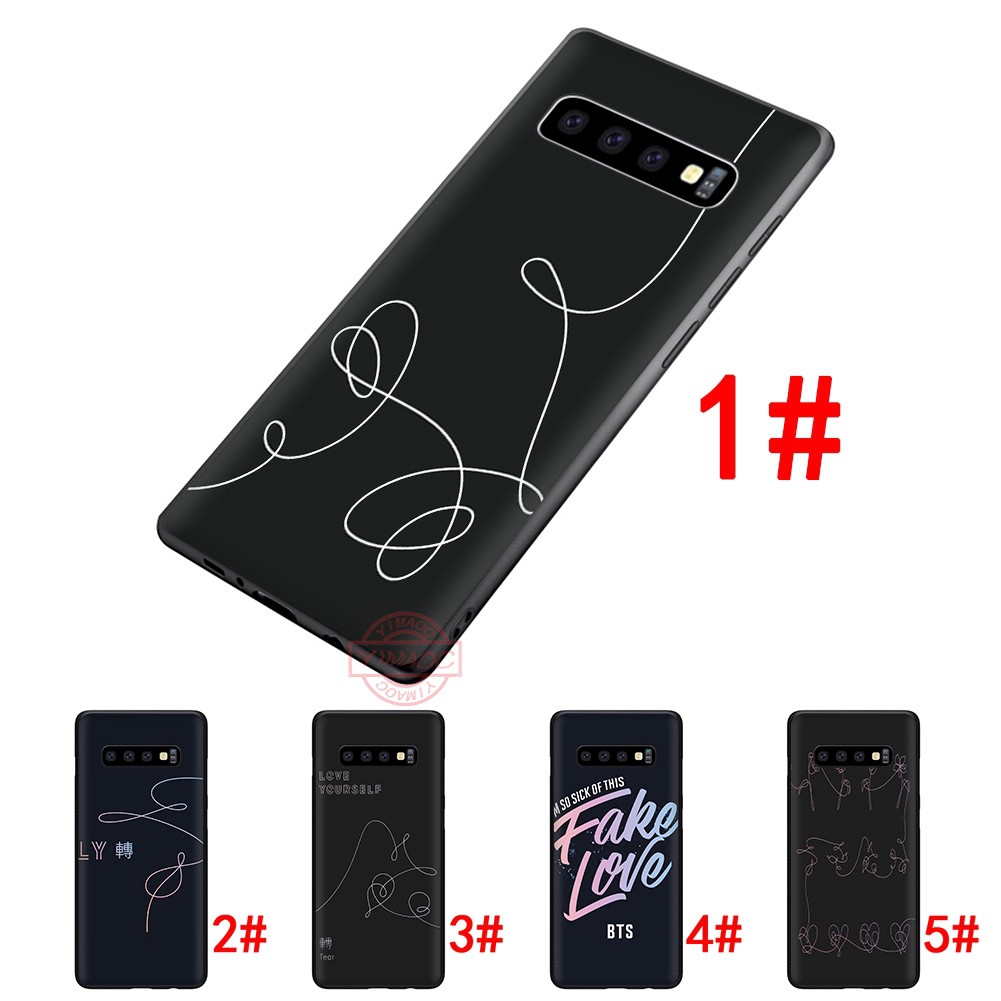 Ốp điện thoại từ nhựa dẻo in chữ đa dạng cho Samsung Galaxy S7 Edge S8 S9 S10 Plus Note 8 9