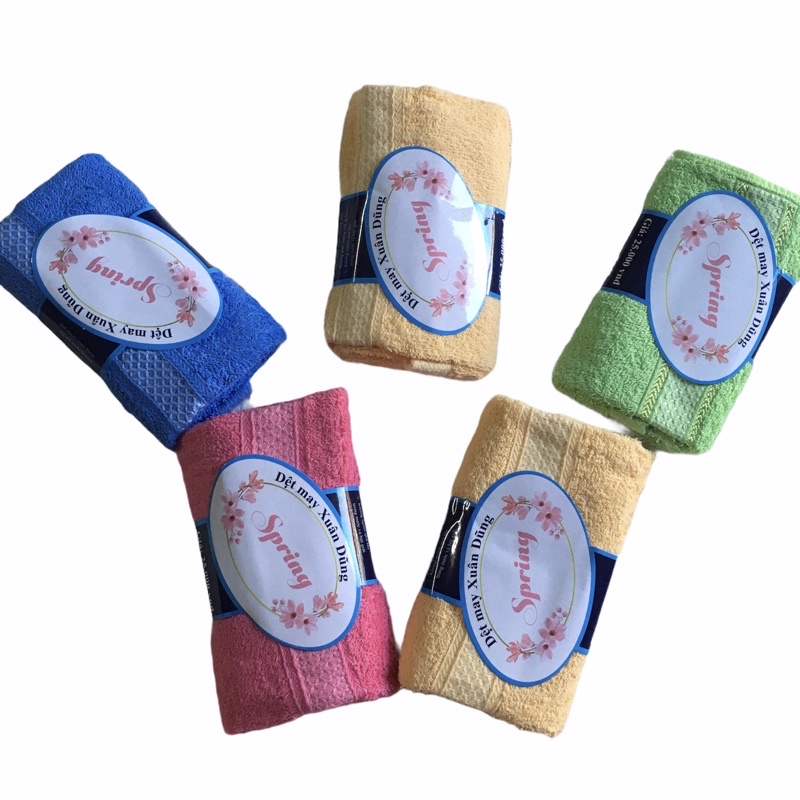 Khăn Mặt Cotton dùng cho gia đình mềm đẹp kháng khuẩn