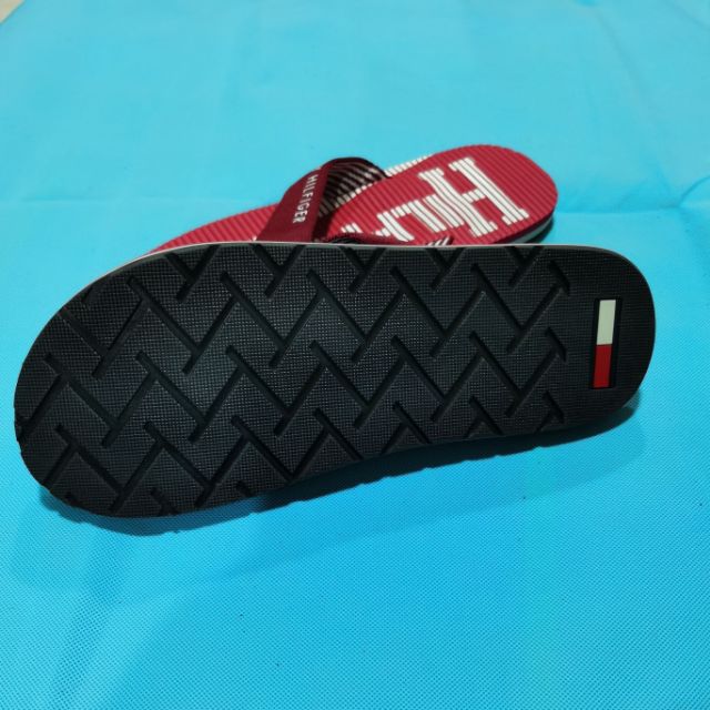 Tommy hilfigerFlip Flops Của Nam Giới TOMMY Góc Chống Trượt Chống Mài Mòn Bãi Biển Thường Dép Đi Trong Nhà Mùa Hè