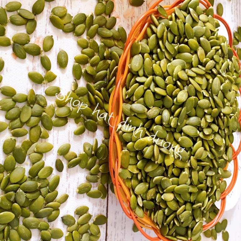 Nhân hạt bí xanh sấy chín nguyên vị 500g