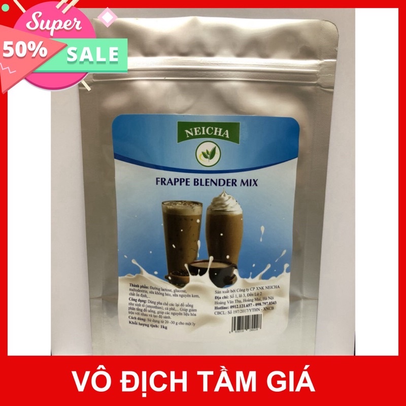 Bột Mix Frappe/ Bột Chống Tách Lớp Neicha 1Kg