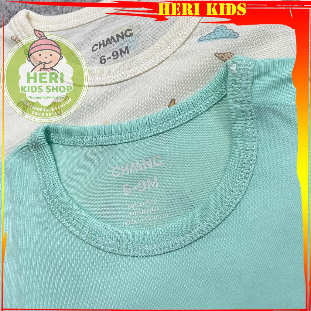 Bộ dài tay thu đông hoạ tiết CHANGG