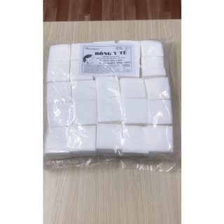 Bông gòn vuông cắt sẵn 6x6cm Bảo Thạch