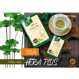 Trà Giảm cân Hera Plus mẫu mới + kèm phiếu bảo hành