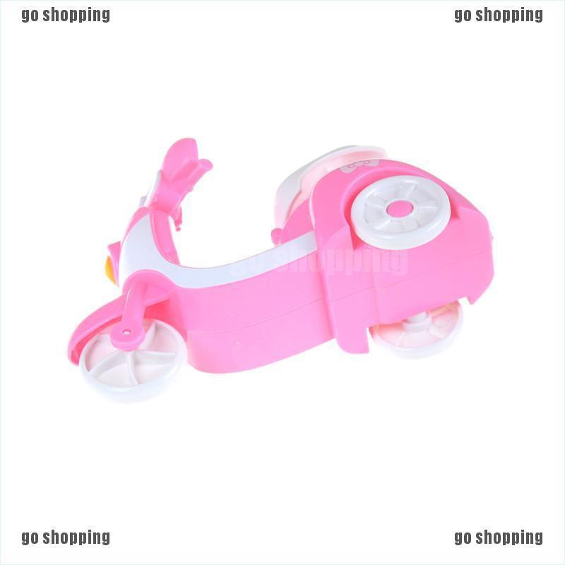 {go shopping}Pink Motorcycle Can Be Sit By Dolls For Children's Toy Cars