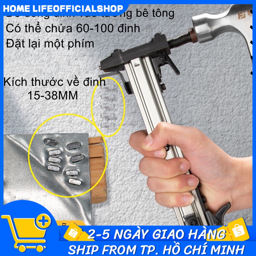 Dụng cụ hỗ trợ đóng đinh bê tông, thi công cơ điện, đóng đinh tường ST18