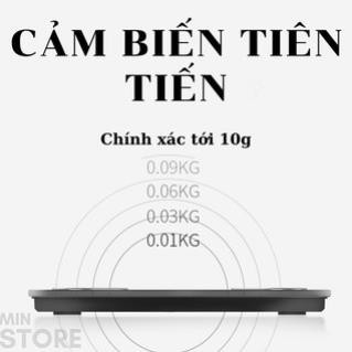 Cân điện tử kết nối bluetooth phân tích lượng mỡ lượng nước  và các số đo cơ thể, cân chính xác 99% Cực chuẩn cực bền