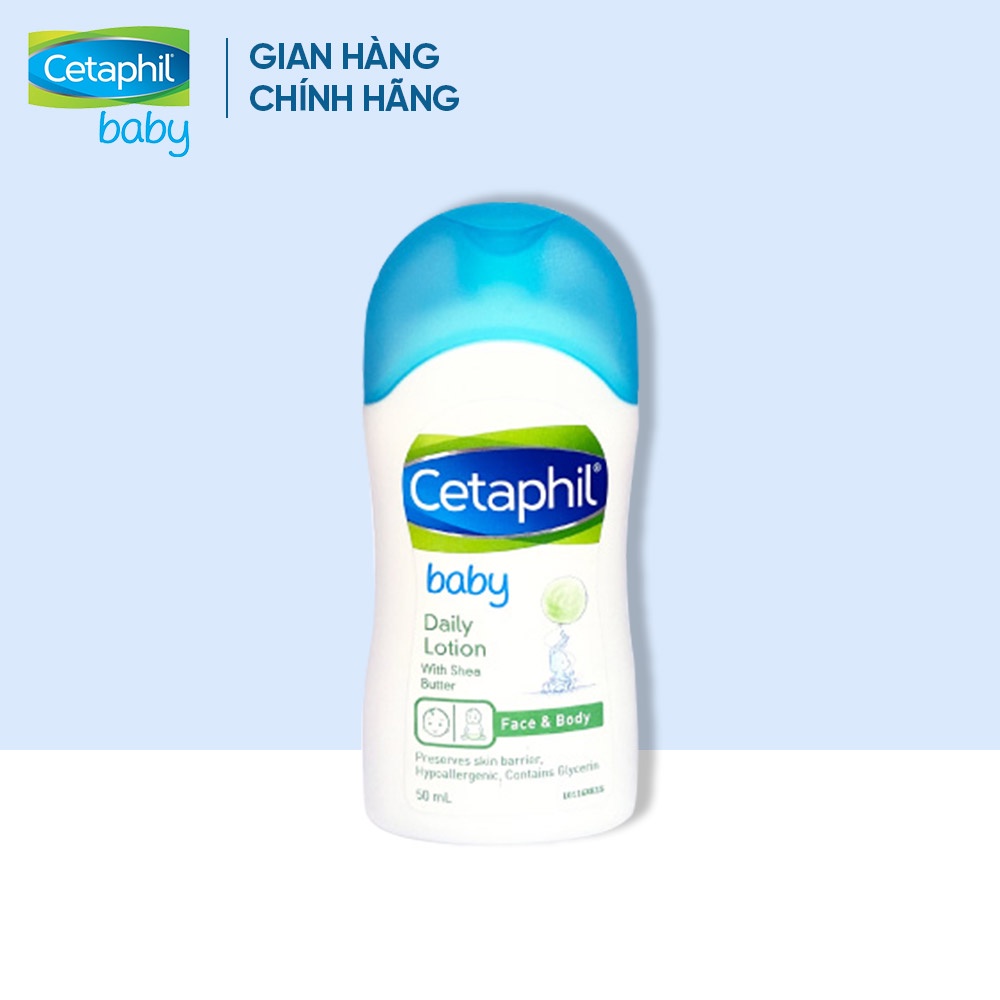 [Hàng tặng không bán] Sữa dưỡng ẩm hằng ngày Cetaphil Baby Daily Lotion 50ml