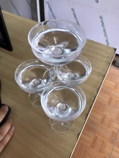 Tháp ly xếp 5 tầng