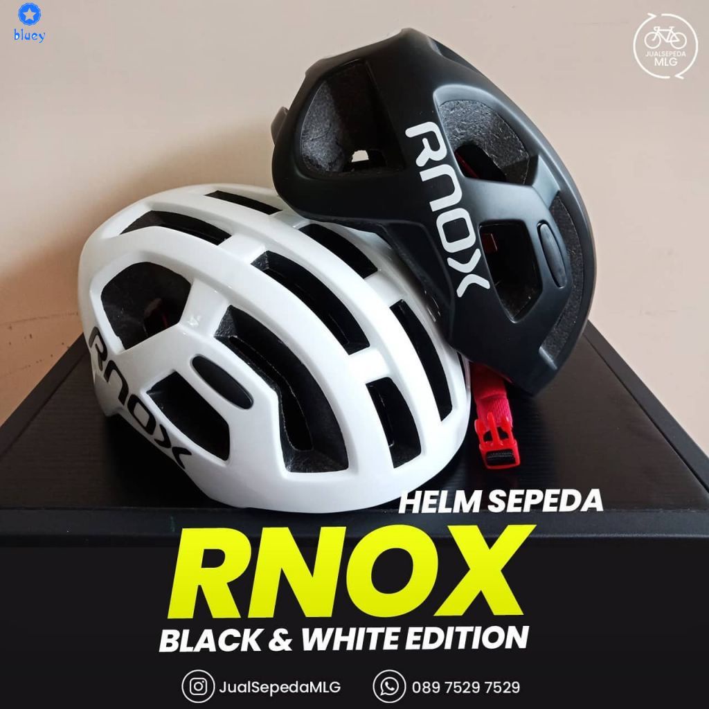 RNOX Siêu Nhẹ Đi Xe Đạp Đội Mũ Bảo Hiểm Không Thấm Nước Mưa MTB Mũ Bảo Hiểm Thành Phố Đường Xe Đạp Mũ bảo hiểm Cho phụ nữ Người Đàn Ông Đua Xe Đạp Thiết Bị 【Bluey】