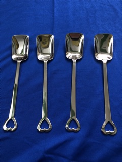 10 Muỗng (kiểu xẻng) inox cao cấp 304