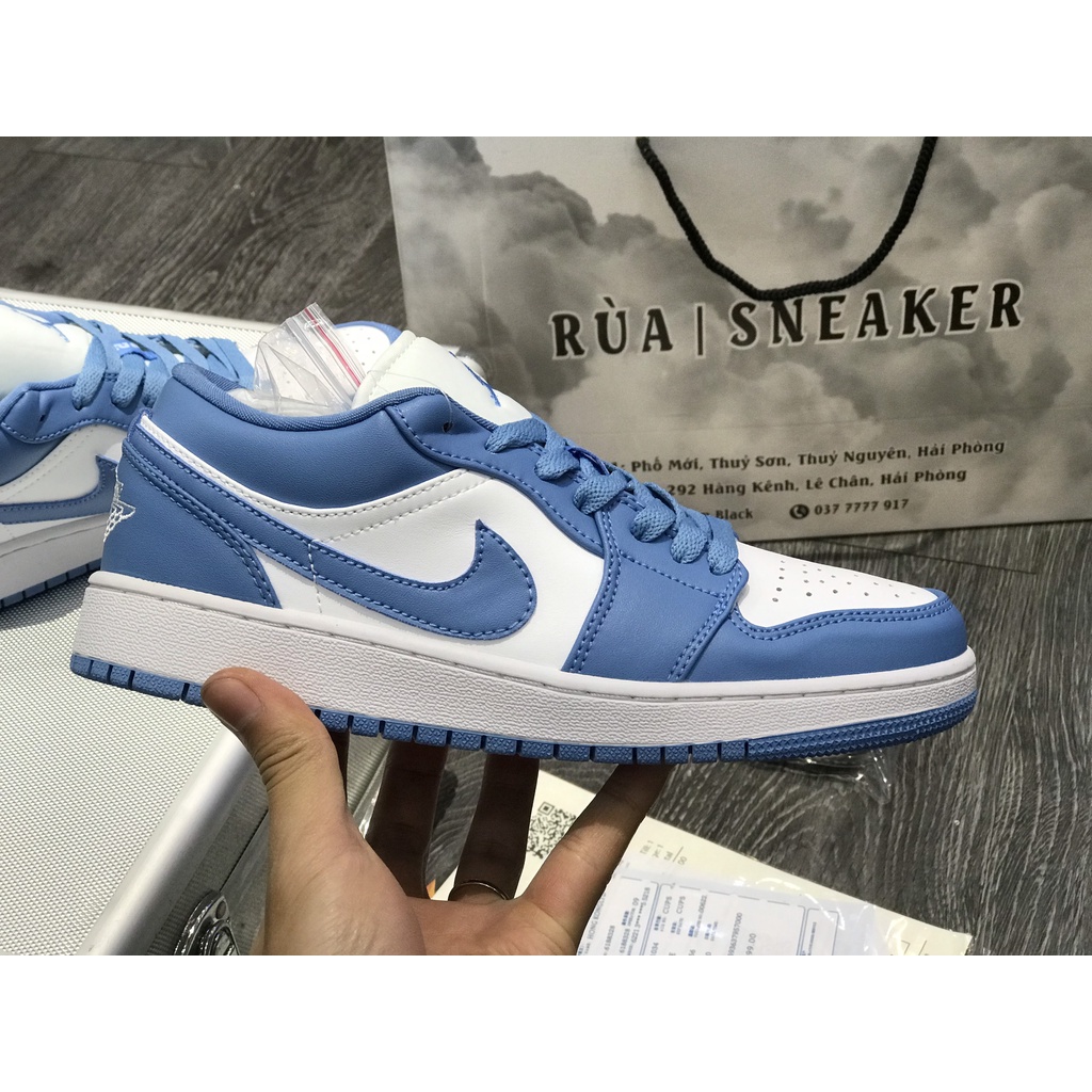 Siêu Phẩm Giày Thể Thao Sneaker JD Xanh Trắng Thấp Cổ Siêu Hot Cao Cấp Ảnh Thật + freeship + Tặng Tất