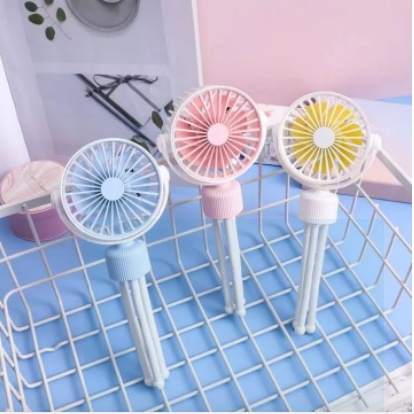 Quạt mini để bàn nhỏ gọn chân bạch tuộc silicon uốn cong nhỏ gọn, học sinh, văn phòng