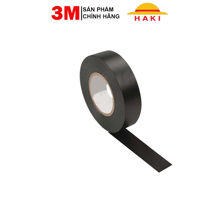 Băng keo điện chống cháy 3M 1505, băng dính điện, siêu dính cách điện 18mmx5mx0.13mm (đvt: 1 cuộn keo)