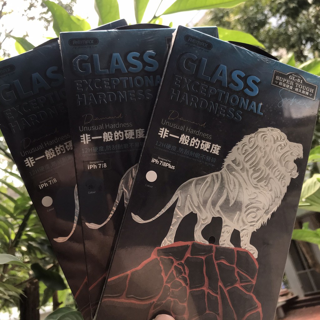 Kính Cường Lực REMAX GL-51 Sư Tử Xanh Siêu Cấp PANSHI SUPER TOUGH