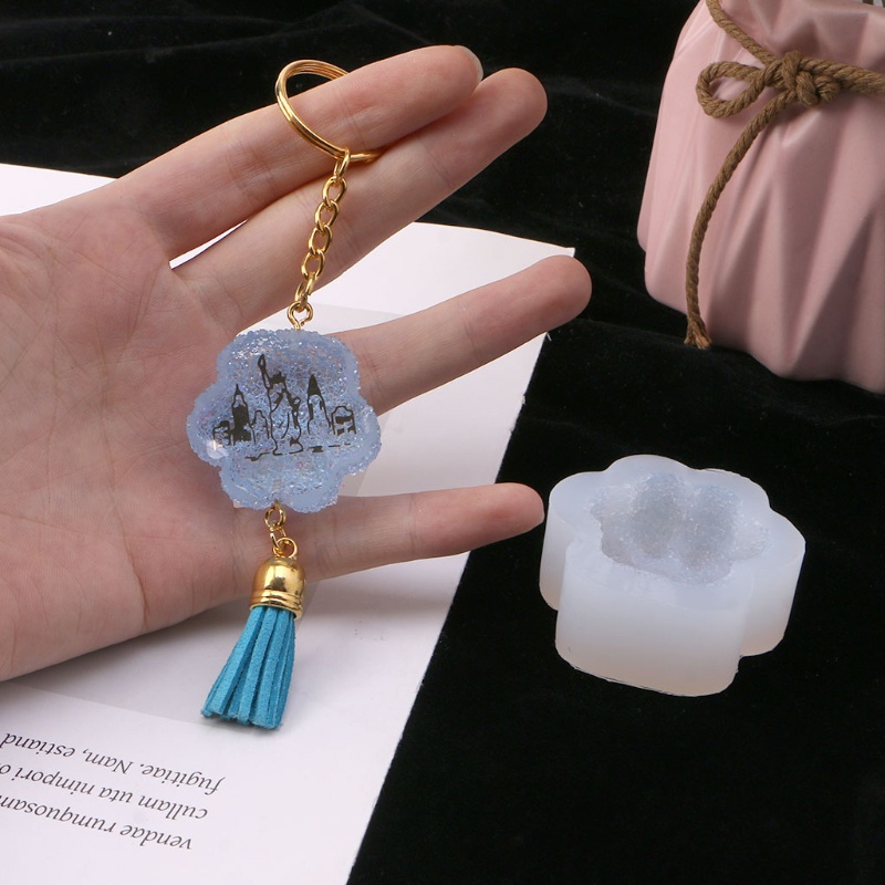 Khuôn Silicon Hình Kim Cương Cho Mèo Cưng