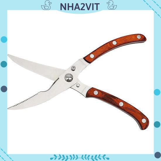 (chất lượng) KÉO CẮT GÀ SEKI (khóa tích hợp giữa thân kéo)