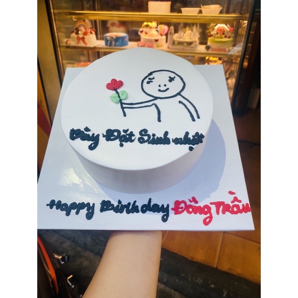 Bánh kem/bánh sinh nhật vẽ