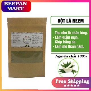 Bột lá neem ấn độ nguyên chất - beepan - bột đắp mặt thu nhỏ lỗ chân lông trắng da sạch mụn