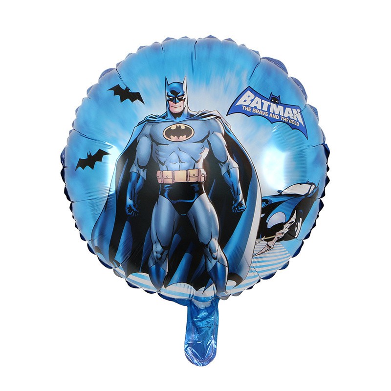18 inch Superhero Foil Balloon Avengers Iron Man Spiderman Captain America Phim hoạt hình Helium Balloon Trẻ em Đồ dùng trang trí tiệc sinh nhật