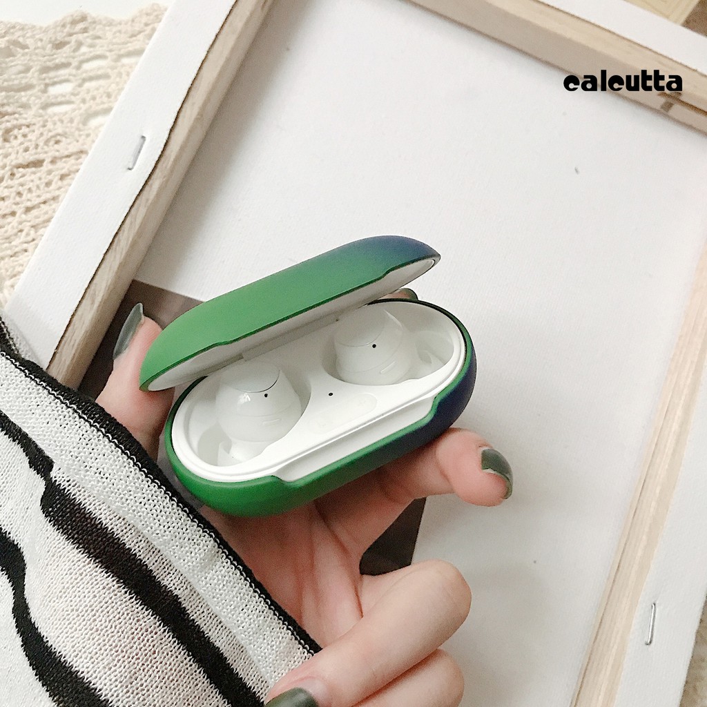 Vỏ Bảo Vệ Hộp Đựng Tai Nghe Airpods Chống Trầy Màu Gradient Cho Samsung Galaxy Buds Plus