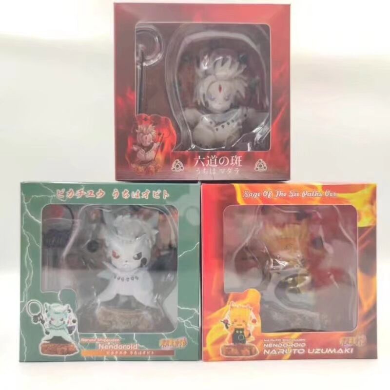 Mô Hình Nhân Vật Pikachu Naruto Trang Trí Bánh Kem